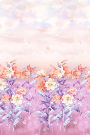 数码花型印花花型图片