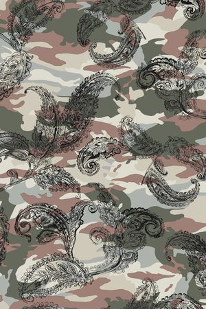 传统纹样印花花型图片