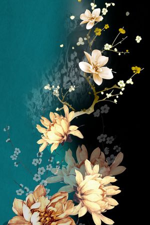 渐变印花花型图片