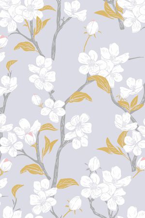 插画印花花型图片
