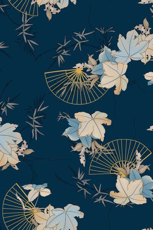 连衣裙印花花型图片