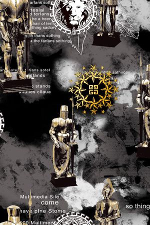 男装满版花印花花型图片