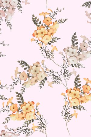数码花型印花花型图片