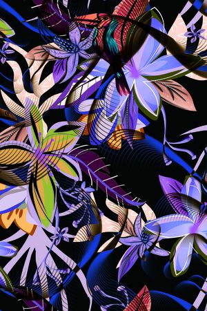 时尚印花花型图片
