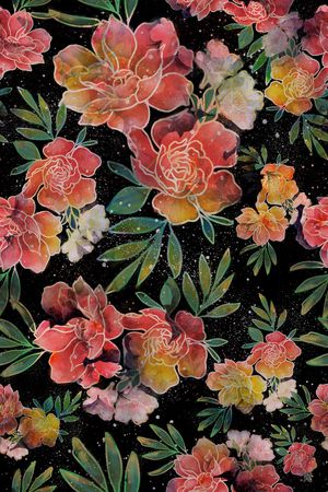 数码花型印花花型图片