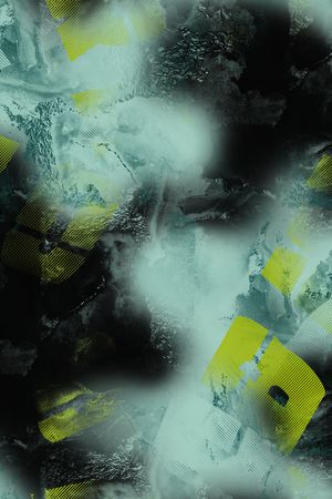 几何印花花型图片