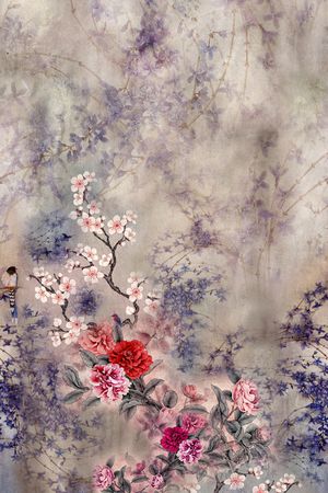 花卉印花花型图片