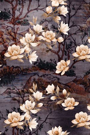 香云纱印花花型图片