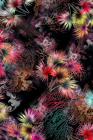 民族风印花花型图片