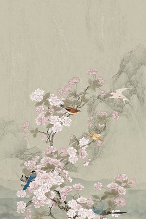 大牌风印花花型图片