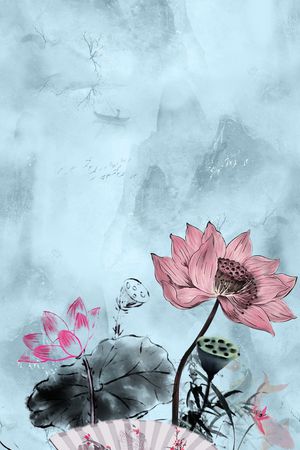 定位花印花花型图片