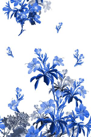 定位花印花花型图片