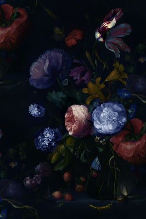 暗黑风印花花型图片
