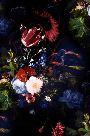 暗黑风印花花型图片