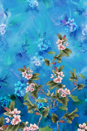 底纹印花花型图片