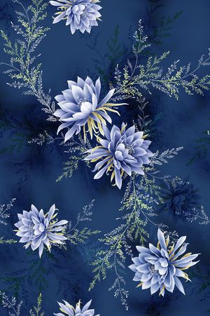 复古印花花型图片