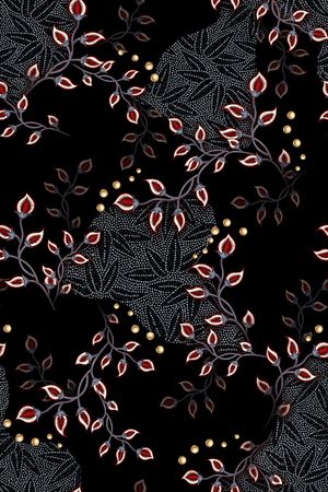 几何印花花型图片