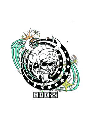 字母印花花型图片