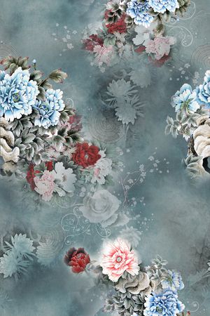 香云纱印花花型图片