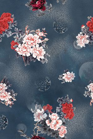 香云纱印花花型图片