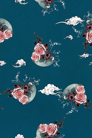 花卉印花花型图片