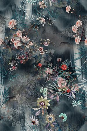香云纱印花花型图片
