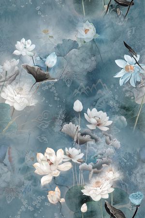 香云纱印花花型图片