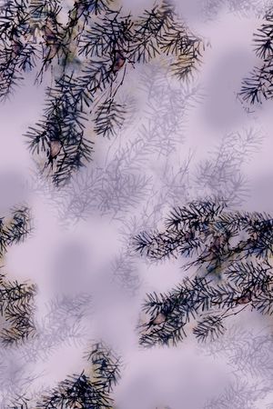 旗袍印花花型图片