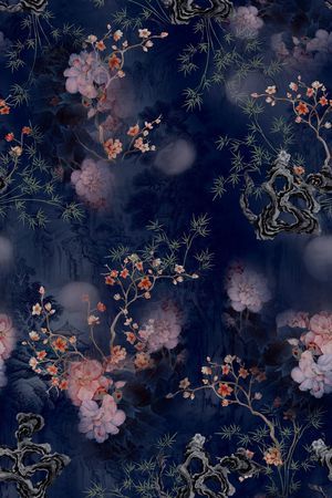几何印花花型图片