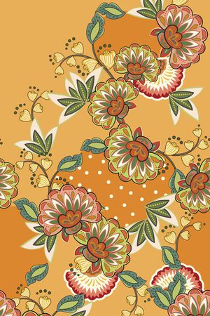 定位花印花花型图片