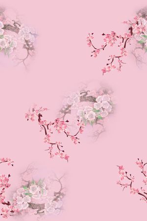 花卉印花花型图片