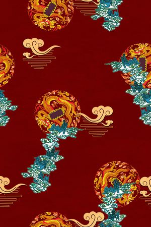 花卉印花花型图片
