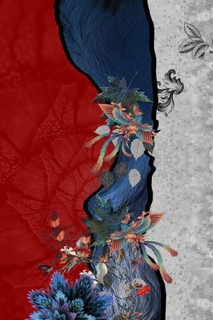 几何印花花型图片