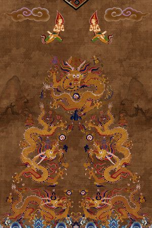 定位花印花花型图片