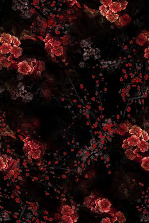 花卉印花花型图片