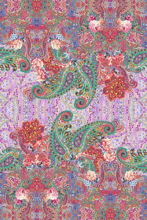 定位花印花花型图片