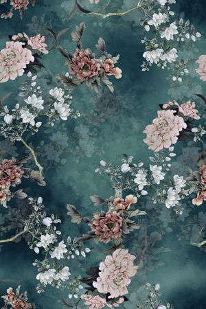 花卉印花花型图片