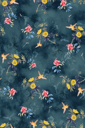 花卉印花花型图片