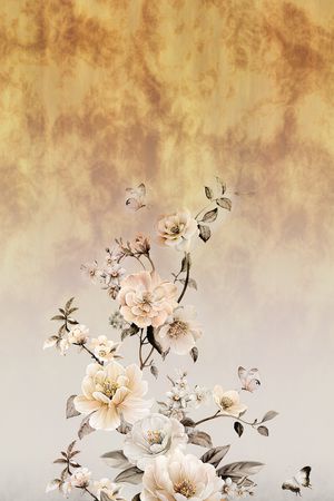 女装定位花印花花型图片