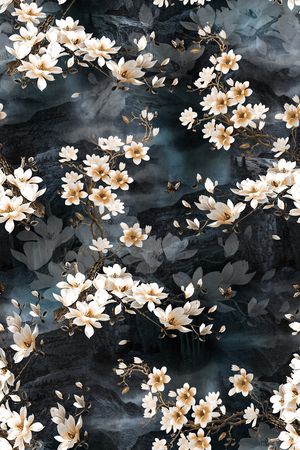 香云纱印花花型图片