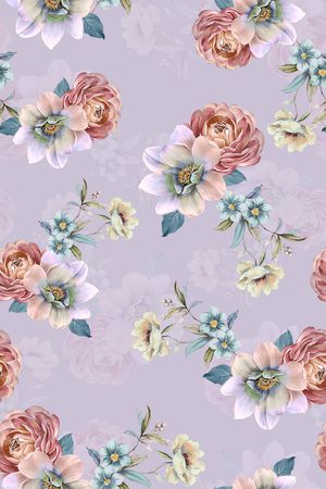 女装印花花型图片