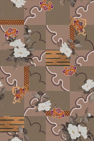 香云纱印花花型图片