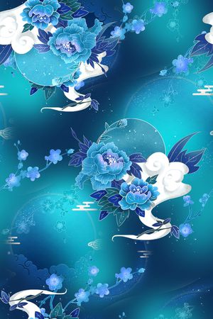 香云纱印花花型图片
