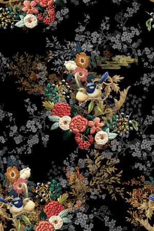 时尚印花花型图片