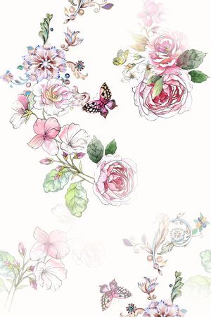 时尚印花花型图片