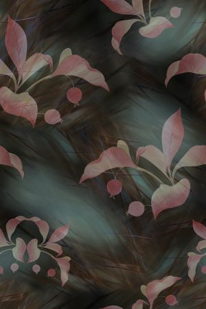 花卉印花花型图片