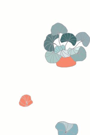 鲜花印花花型图片