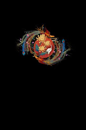 定位花印花花型图片