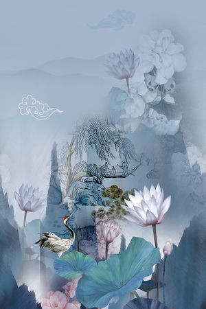 时尚印花花型图片