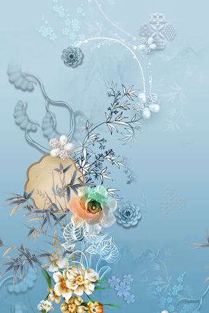 时尚印花花型图片